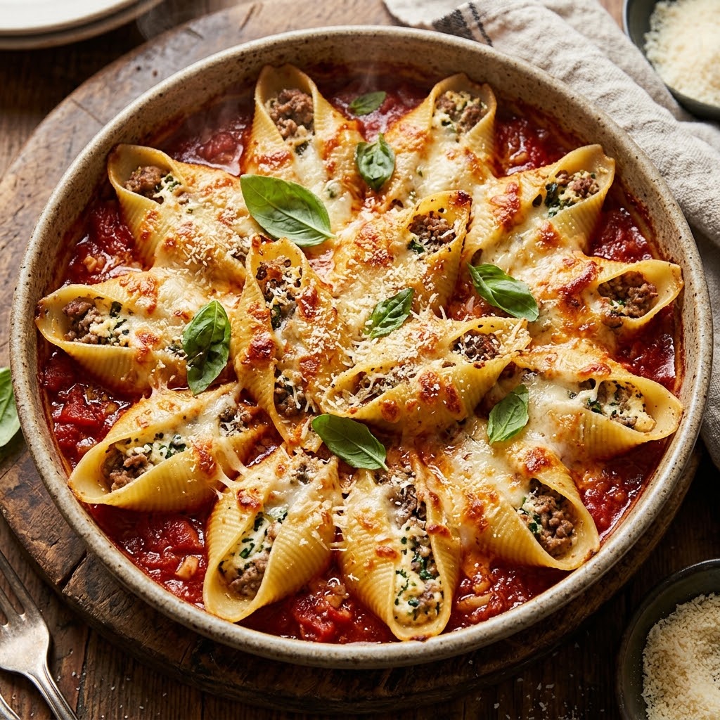 CTG - Beef & Ricotta Stuffed Shells - Casseroles To Go