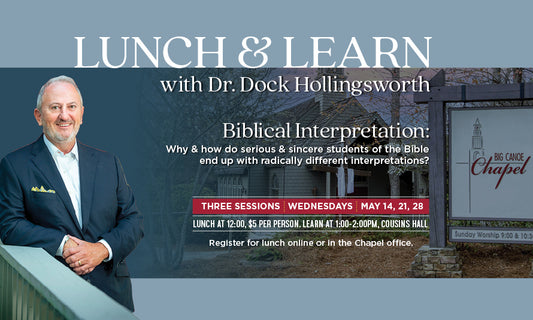 Lunch and Learn with Dr. Dock Hollingsworth
