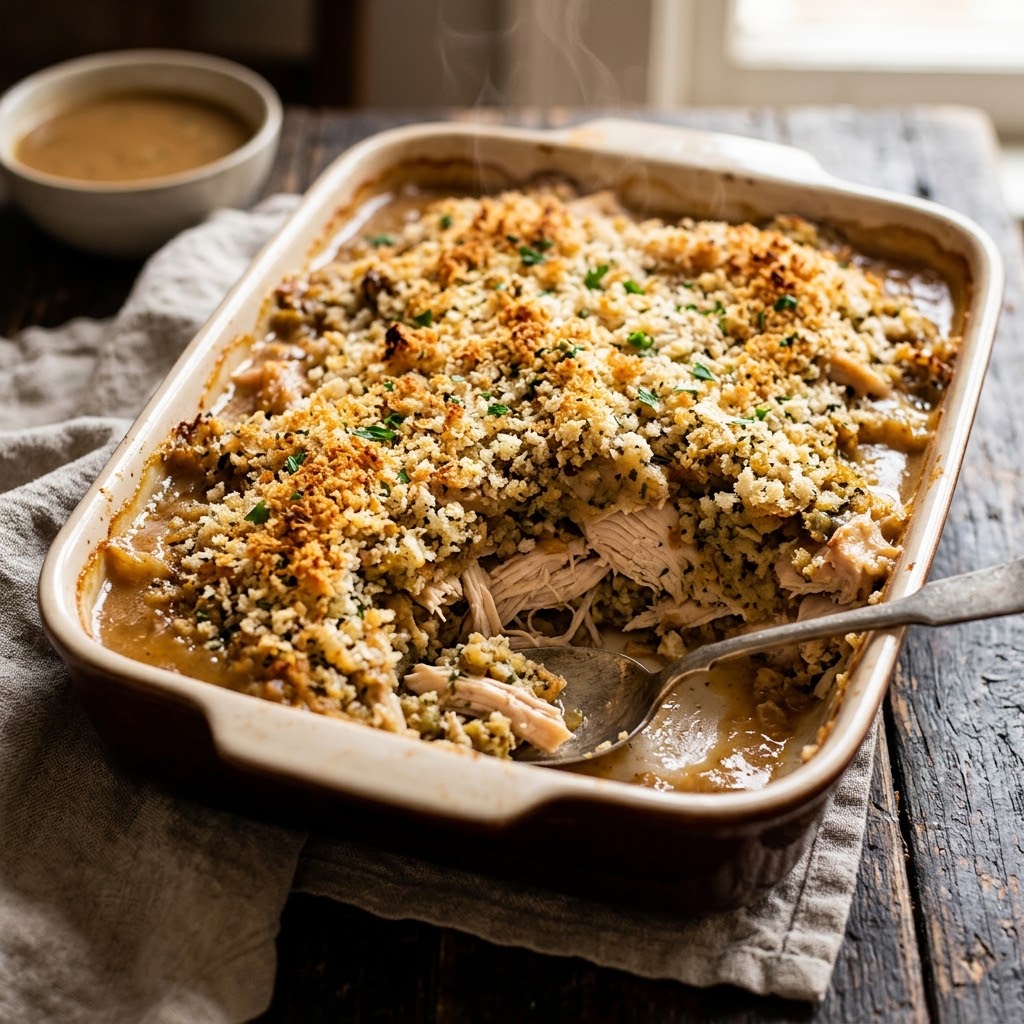 CTG - Chicken & Stuffing Casserole - Casseroles To Go