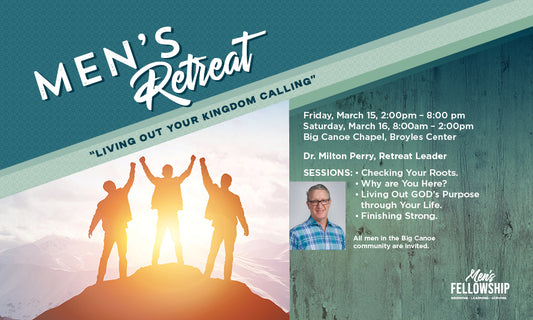 Men's Fellowship Retreat