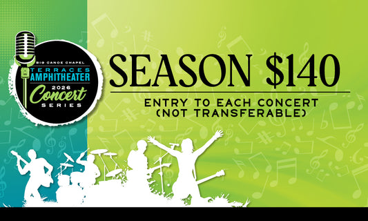 Season Pass - 2026 Terraces Concert Series